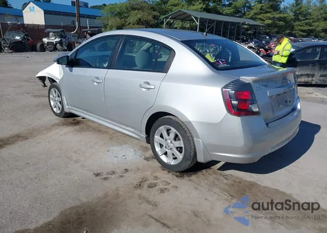2012 Nissan Sentra 2.0 Sr from USA, damaged, VIN 3N1AB6AP7CL611408
